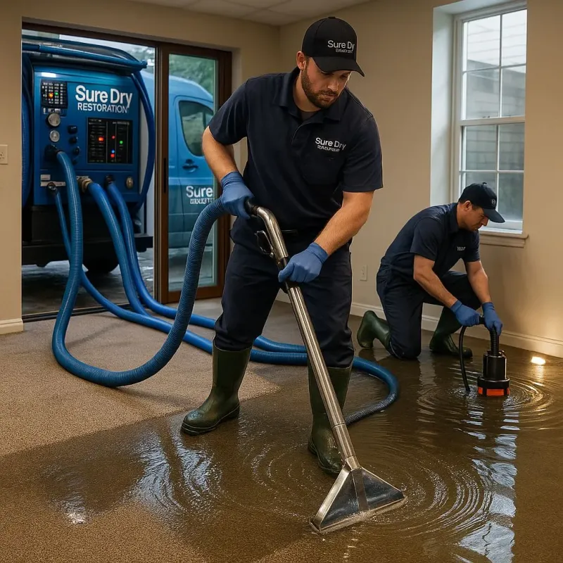 Water Extraction and Removal process in Hertford, NC